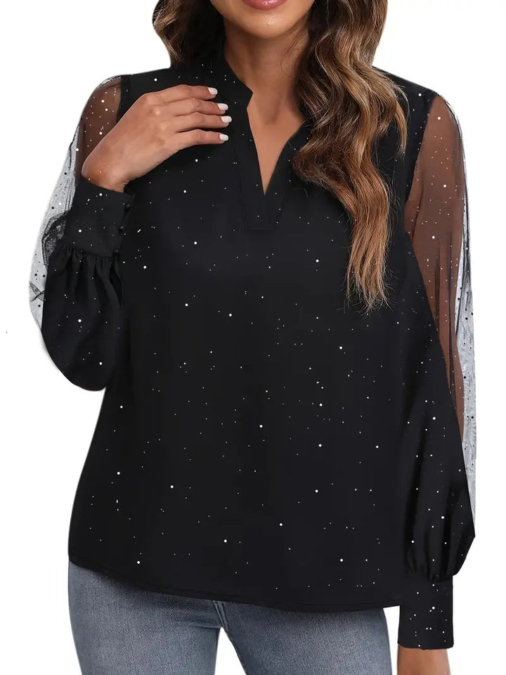 Trendige Off-Shoulder-Bluse