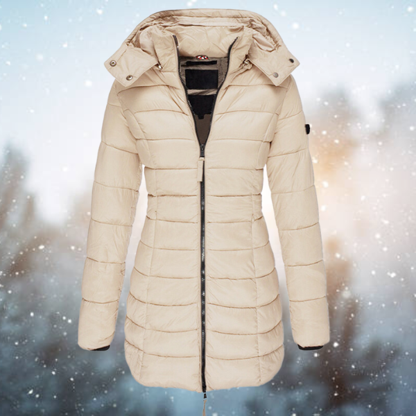 Moderne wasserdichte Damenwinterjacke