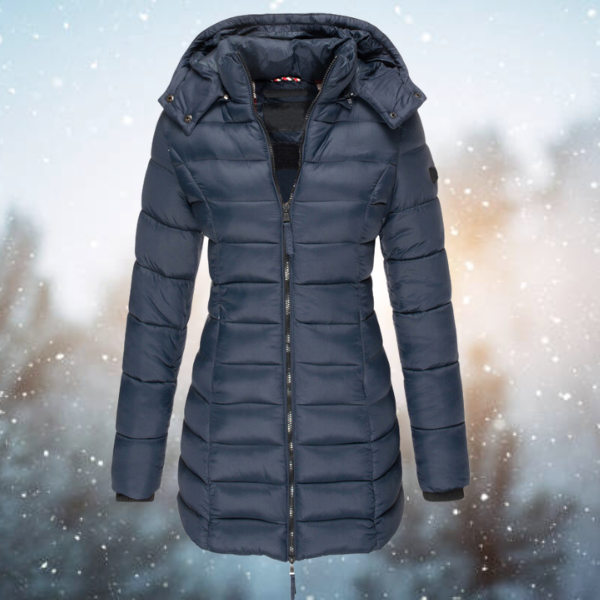 Moderne wasserdichte Damenwinterjacke