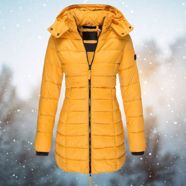 Moderne wasserdichte Damenwinterjacke