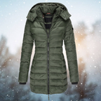 Moderne wasserdichte Damenwinterjacke