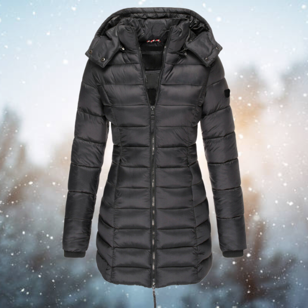 Moderne wasserdichte Damenwinterjacke