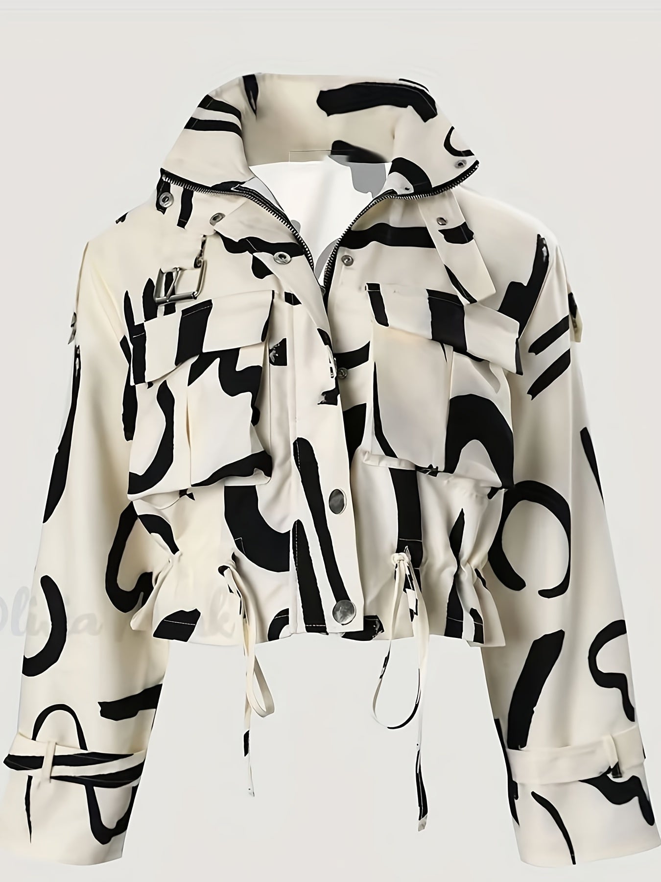 Stilvolle Damenjacke mit Stehkragen